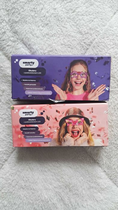 Okulary led z podświetleniem