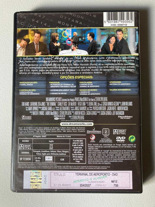 [DVD] Terminal de Aeroporto (The Terminal) - Edição Especial 2 Discos