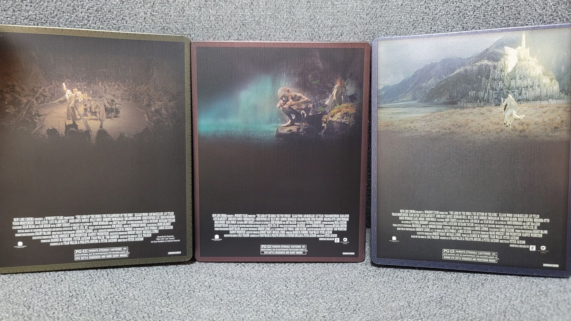Властелин колец трилогия Blu Ray Steelbook: 650 грн. - CD / DVD ...
