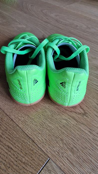 Buty halowe do piłki nożnej dziecięce halówki Adidas Deportivo 32