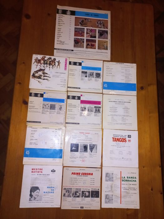 Discos vinil anos 60 música portuguesa e espanhola