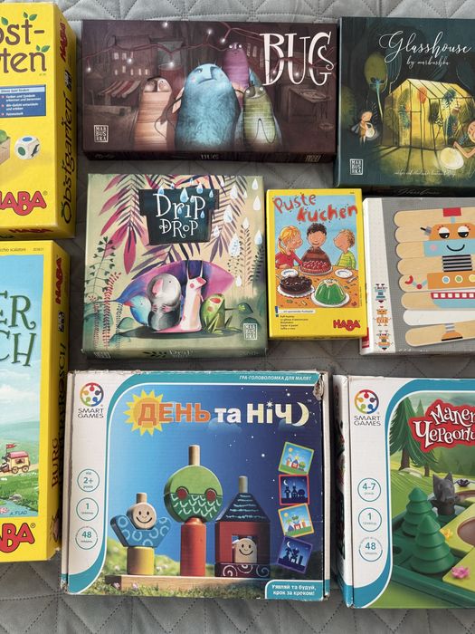 Настільні ігри для дітей Djeco Haba комплект