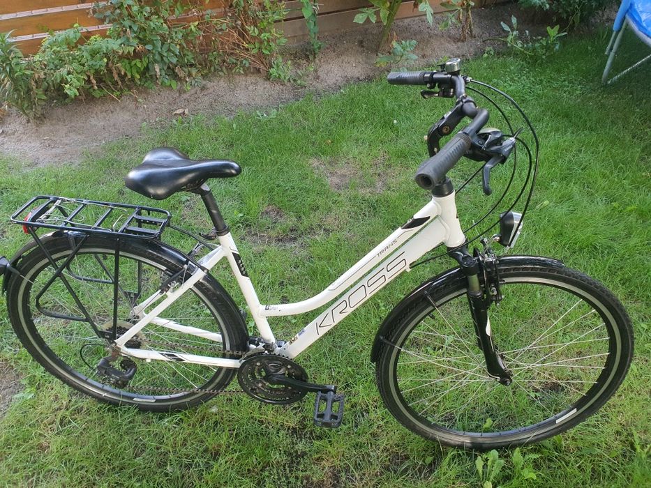 Rower Kross Trans 1.0 rama L 19 cali,Miejski Damski Młodzieżowy Ładny !