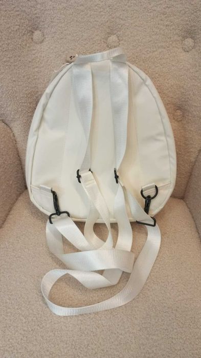 Mochila infantil com led Branca