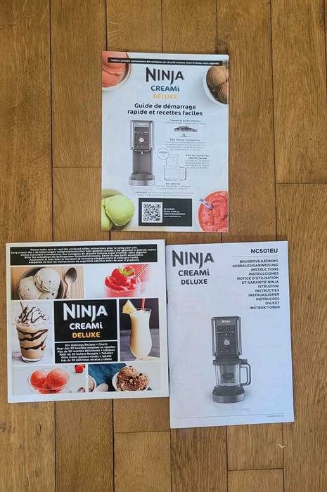 Máquina de Gelados Ninja Creami Deluxe - Novo
