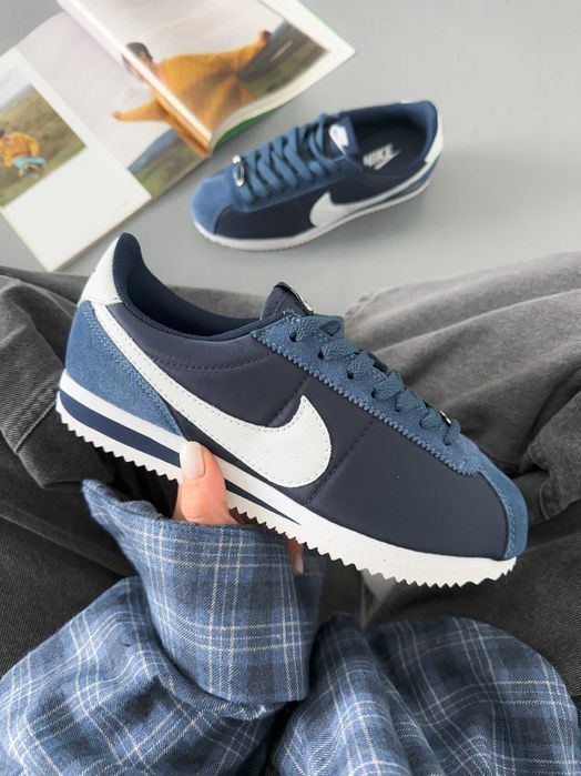 Кросівки Nike Cortez Blue/Navi premium
