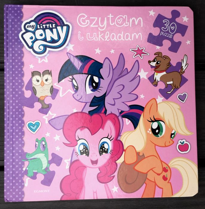 Książka z Puzzlami Czytam i układam My Little Pony Kucyki