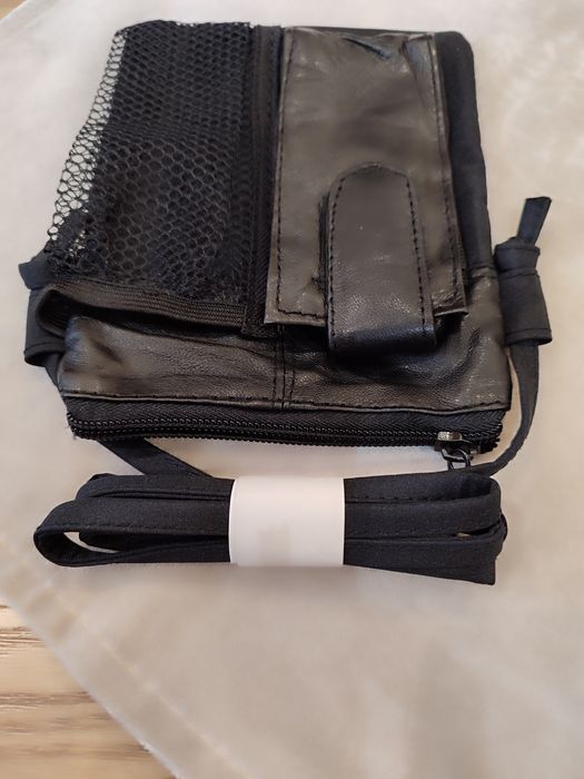 Saszetka męska,czarna