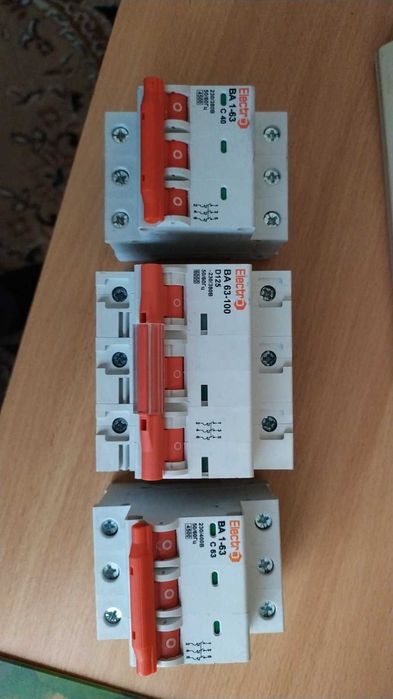 Продам пакетники  автоматические выключатели новые