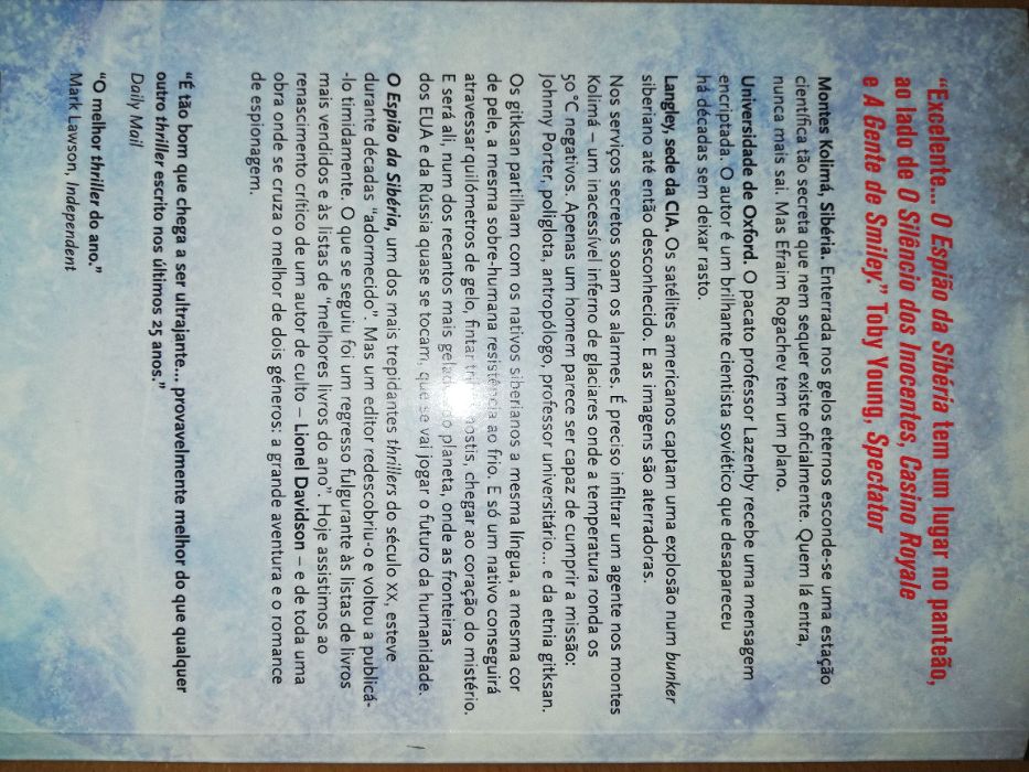 O espião da Sibéria - Lionel Davidson