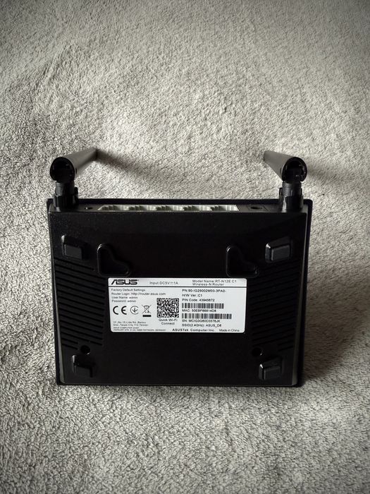 Роутер Asus RT-N12E Wireless-N300 3-in-1 Wi-Fi ROUTER
