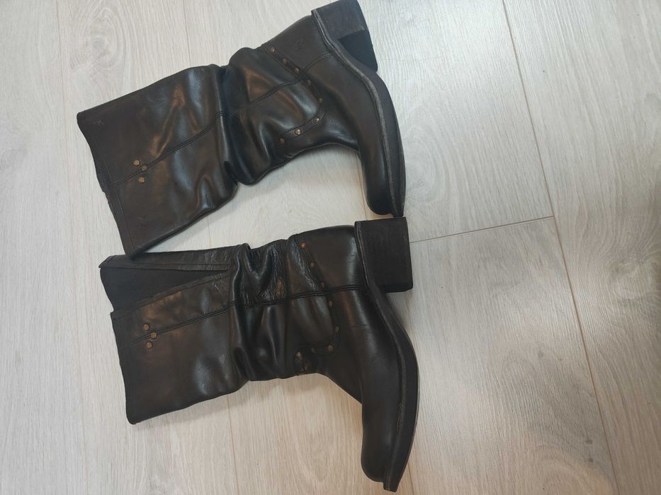 Buty kozaki wysokie skóra FLY London 38
