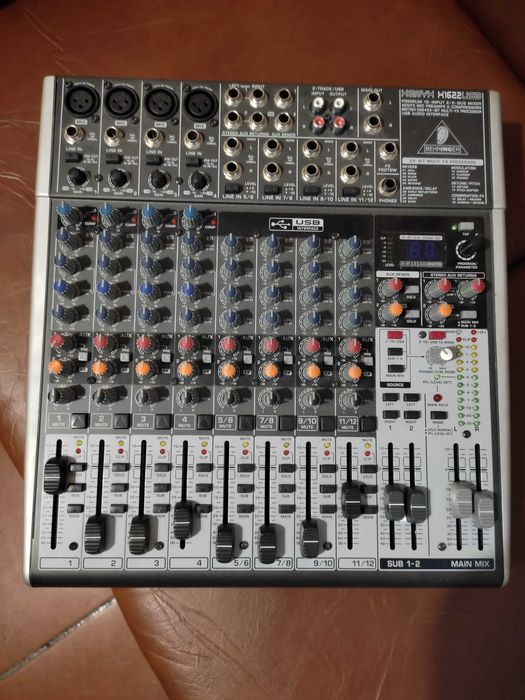 BEHRINGER XENYX X1622 — COMO NOVA | Mesa de Mistura Profissional
