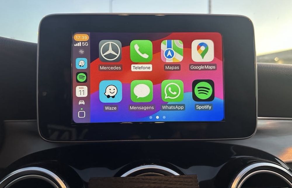 Ativação Carplay/Androidauto Mercedes todas as classes Vw Seat Skoda