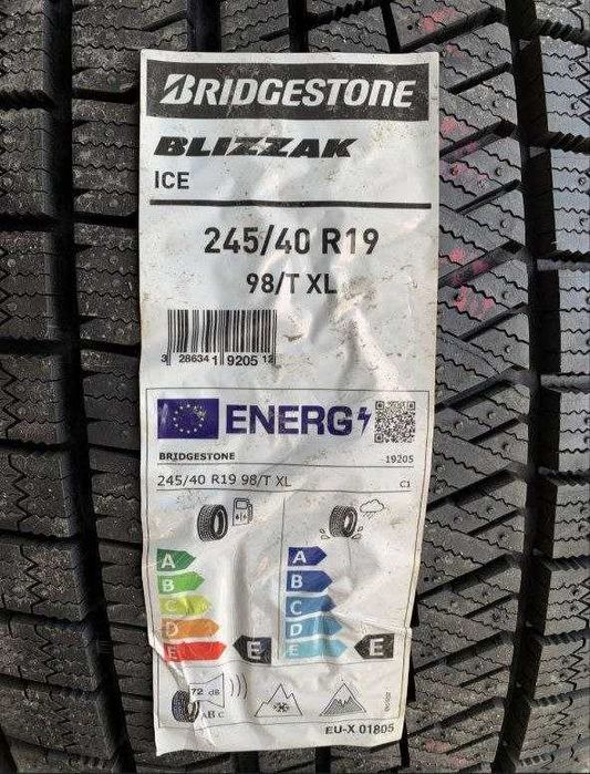 Шини нові зимові 245/40R19 Bridgestone BLIZZAK ICE XL Friktion 98Т