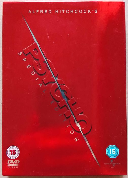 PSYCHO DVD Edição Especial 2 Discos Capa Cartonada Hitchcock