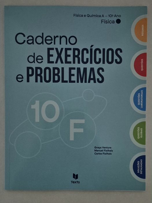 Caderno de exercícios e problemas/caderno de atividades 10°ano- FQ