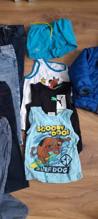 Zestaw ubrań r.104, 9 szt