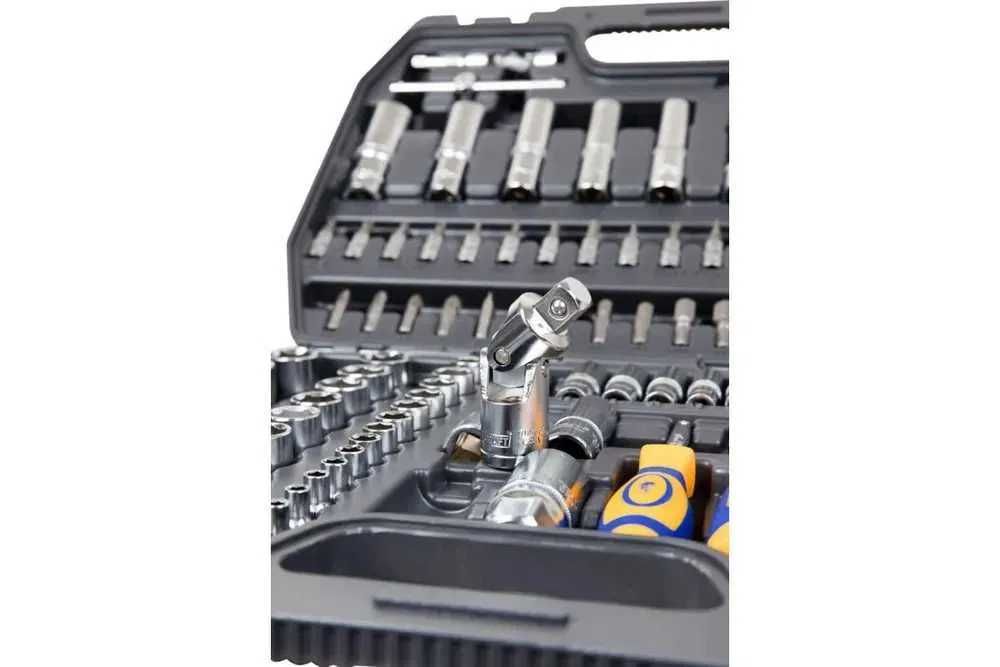 Набір інструментів KRAFT 108 од хром-ванадій набор головок ключей PL