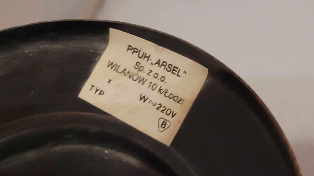 Żyrandol lampa PRL ARSEL
