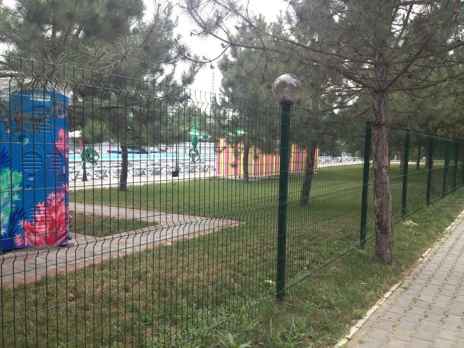 Сетка секция метал забор 3d ворота ограждение калитка.Установка: 76 грн ...