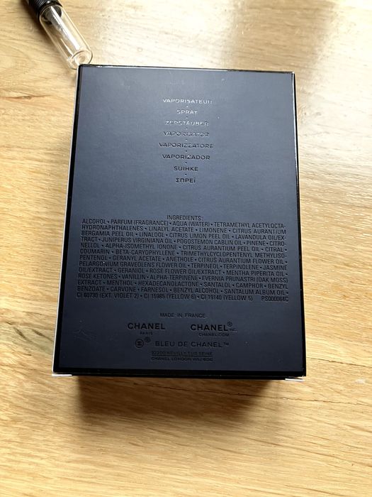 Bleu de Chanel EDP 100 ml ODLEJĘ