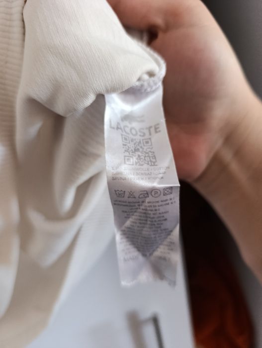 Polo Lacoste beż L