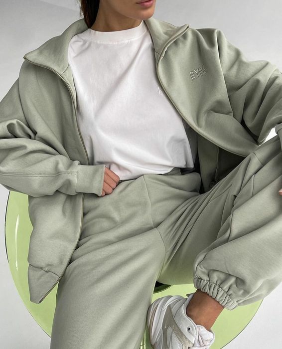 Спортивний костюм Rikky Hype, оливка, розмір- S.