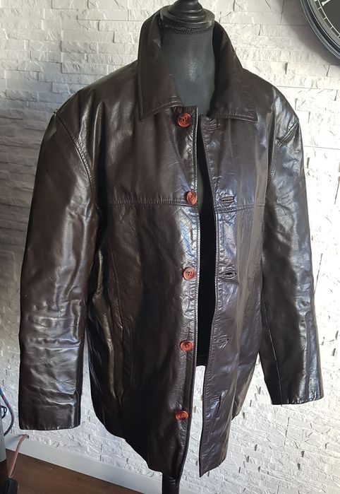 TCM kurtka skórzana męska marynarka