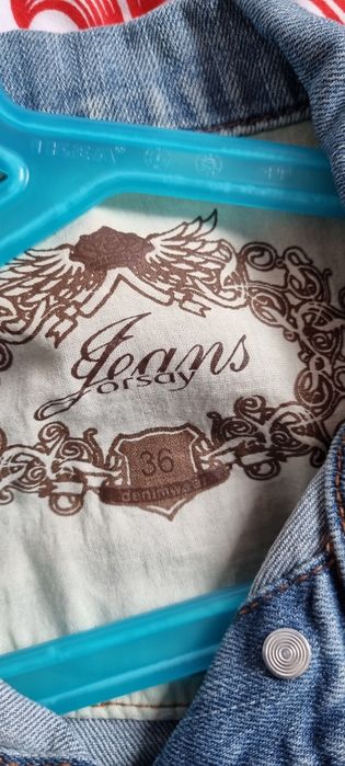 Katana kurtka jeansowa orsay 36 34 krótszy tył bolerko