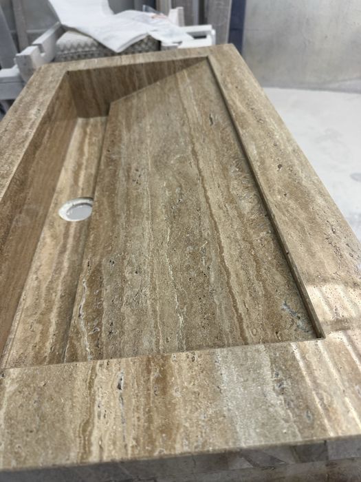 Lavatorio marmore travertino