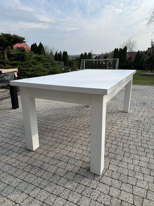 Stół dębowy biały