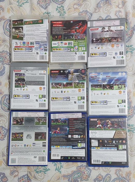 (PS2 / PS3 / PS4) Jogos PES e FIFA