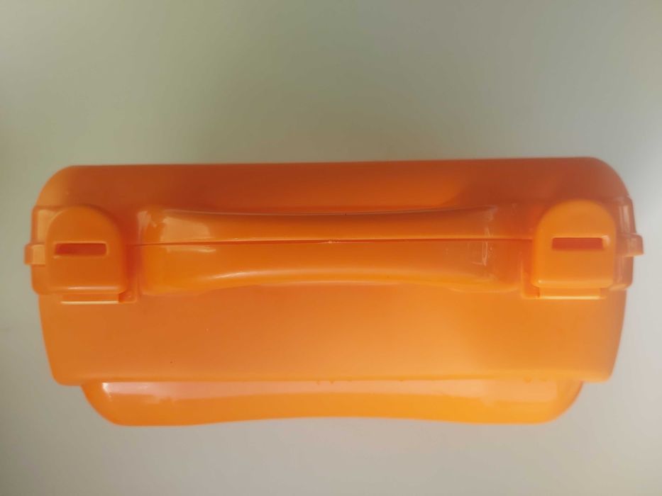 Lancheira de Plástico Laranja