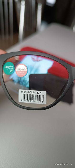 Okulary zerówki clip on Solano