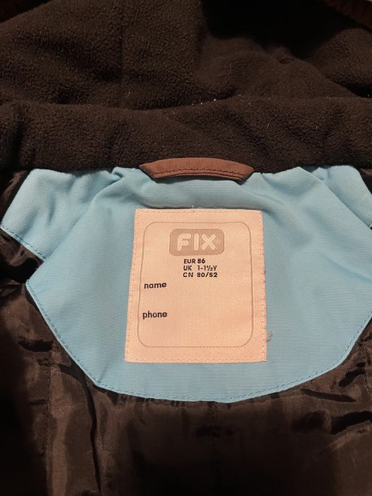 Kombinezon zimowy FIX 86