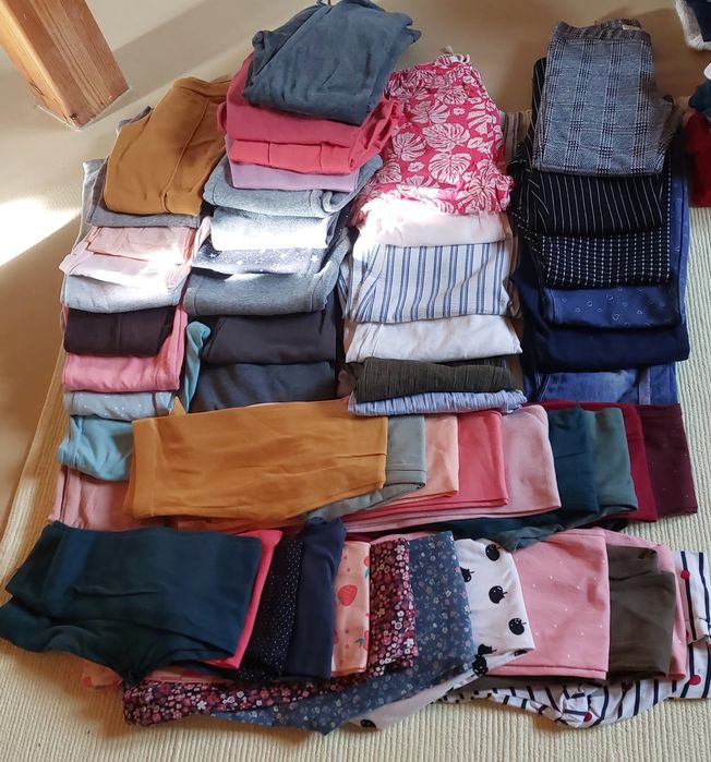 Grande lote roupa menina 6 a 8 anos