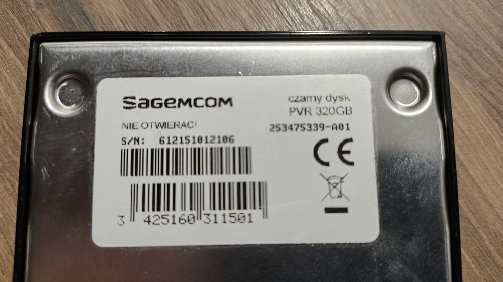 Dysk twardy wewnętrzny do UHD88 dekodera Orange