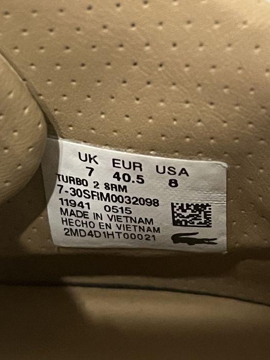 Buty Lacoste używane