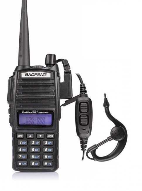 Гарнітура (навушник) для рацій BAOFENG QUANSHENG KENWOOD TYT та ін.