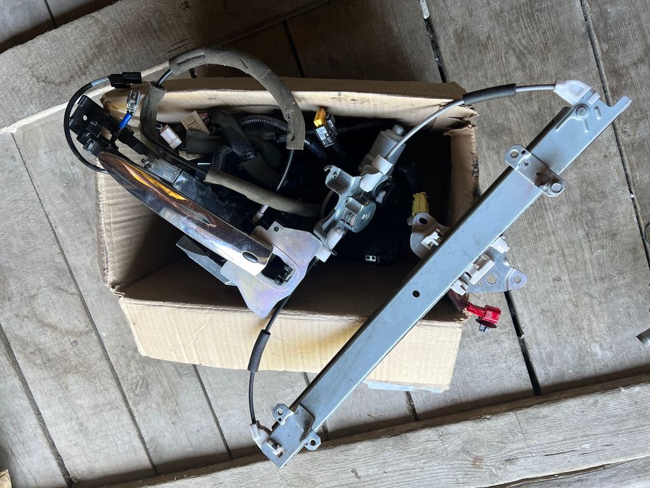 Дверна Ручка скло в двері замок leaf