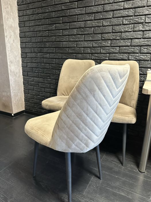 Стілець/крісло велюрове