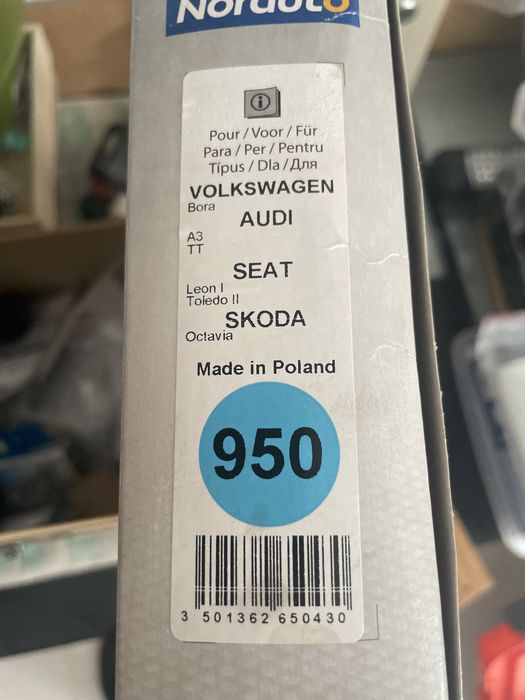Filtro de ar Norauto novo 950 Audi,Seat,Skoda
