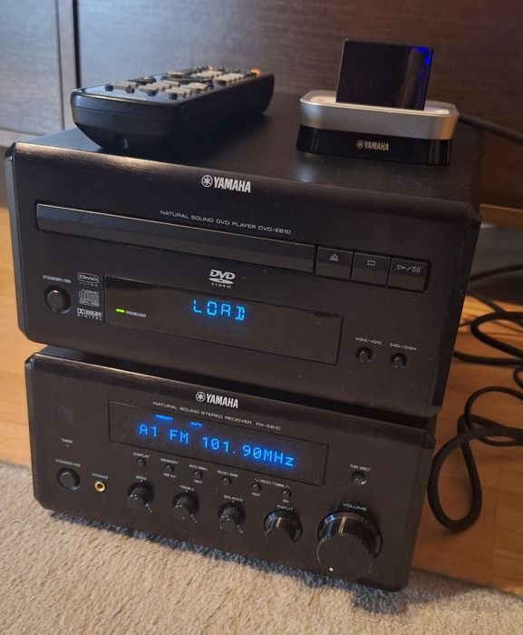 Yamaha RX-E 810 DVD, amplituner, Bluetooth , pianocraft