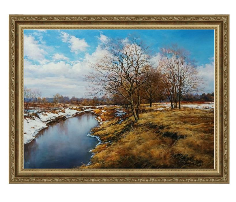 Картина "Весна вже дихає у тиші", художник Іван Чернов