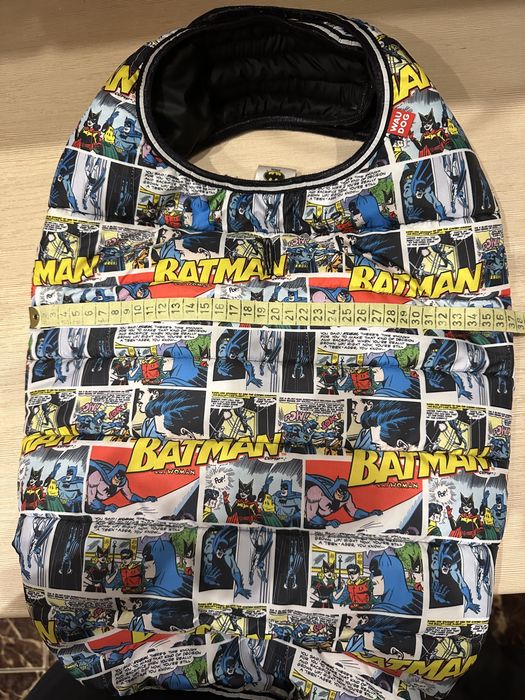 Курточка-накидка для собак WAUDOG Clothes, малюнок "Бетмен комікс"