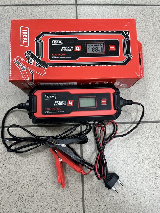 Зарядний пристрій зарядка інтелектуальна для акумуляторів 6/12v 4A