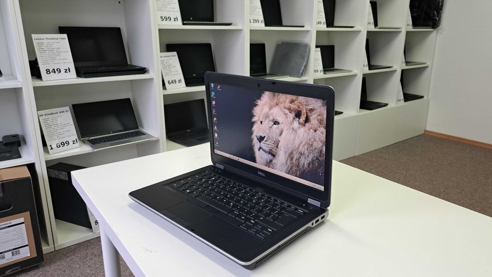Solidny Dell Latitude E6440 14" i5 8GB 256SSD HD+ HDMI DVD Kl. A WIN11