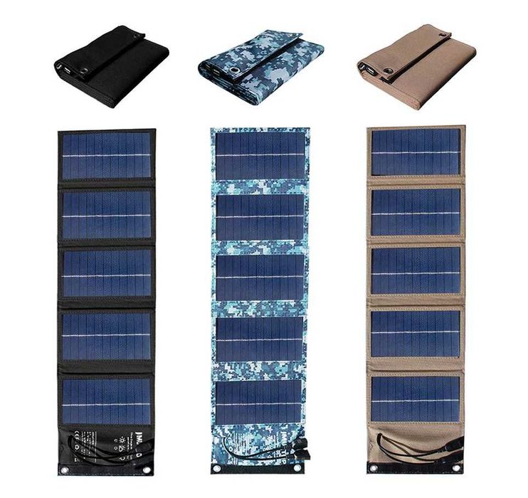 Портативная солнечная панель 27W складня зарядка