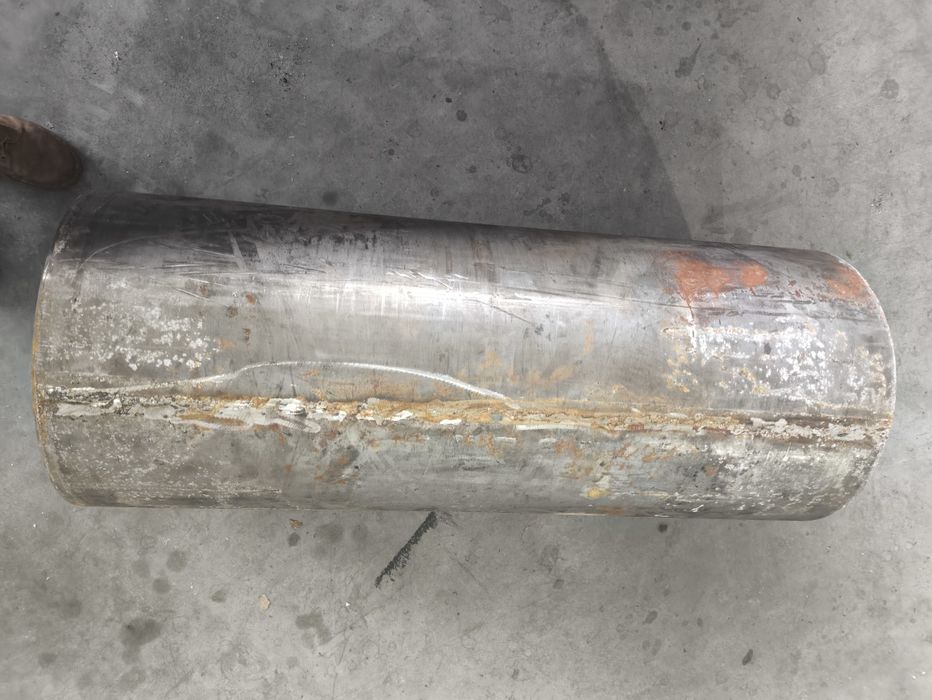 Труба металева (під мангал, коптильню, буржуйку) сталева. Шовна